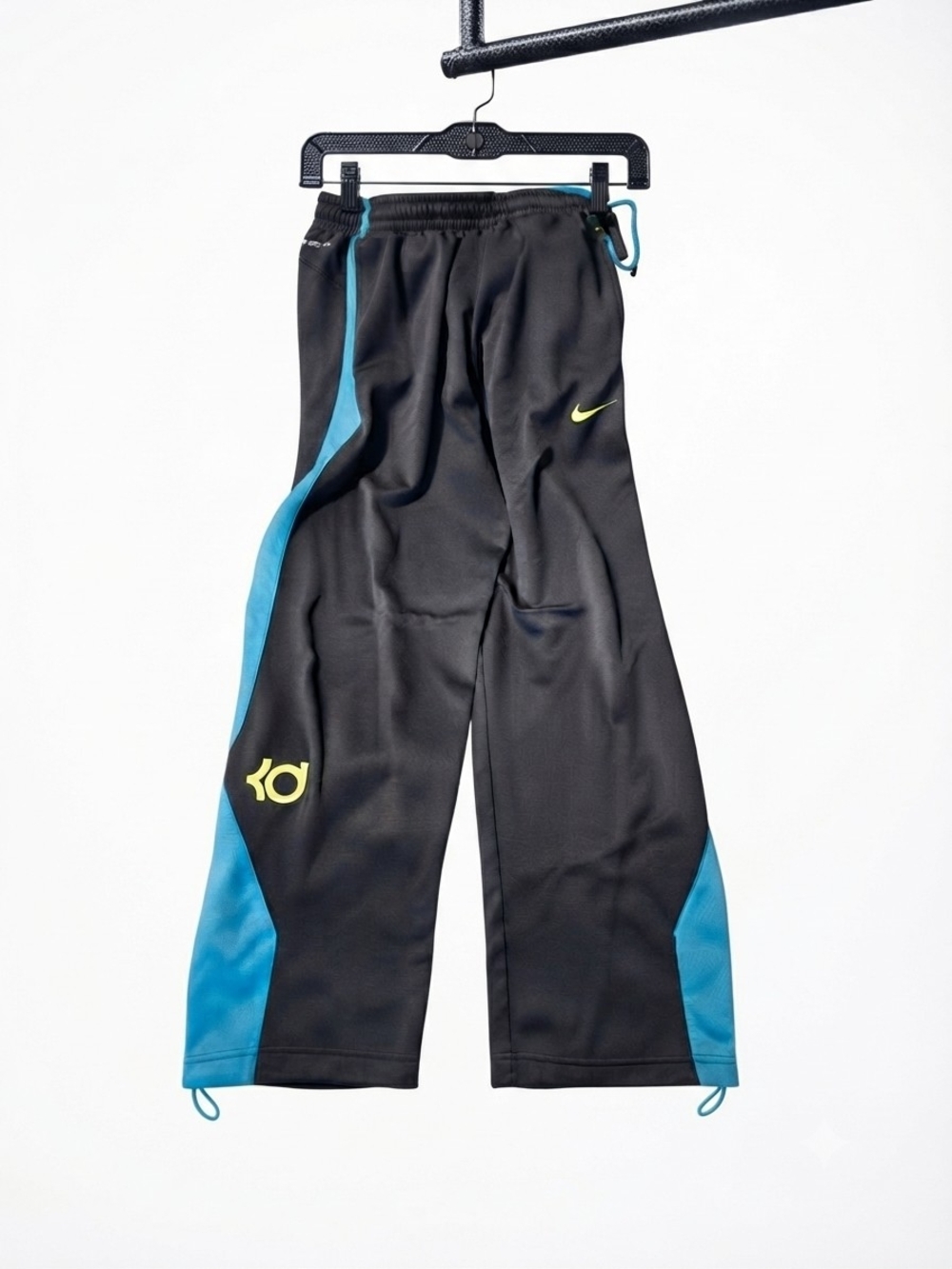 Nike KD Kevin Durant Therma-Fit Basketball Pants Youth Boys Large Black Blue